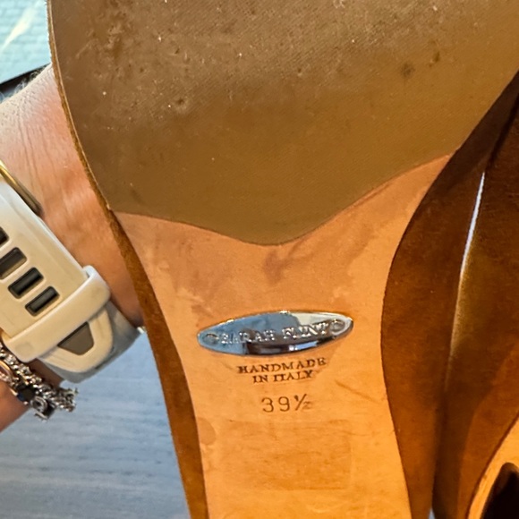 Sarah Flint Brown Suede Perfect Heels - Picture 6 of 6